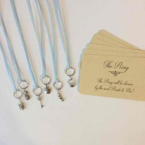 Powder Blue Wedding Cake Pulls