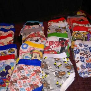 Lot of18 underwear sizes 2/3t