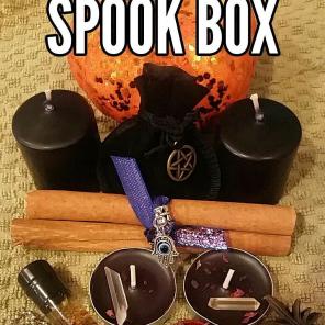 Wiccan protection kit candles oil + more