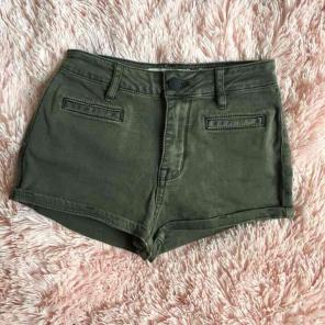 Olive pacsun Bullhead highrise shorts