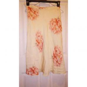 Floral Banana Republic Skirt