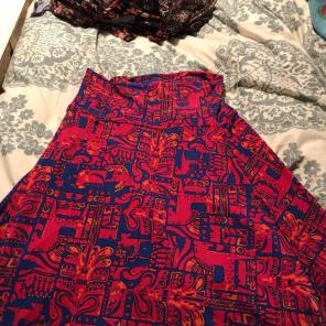 Lularoe Hidden Unicorn Maxi Skirt