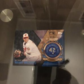 Machado Relic Jackie Robinson