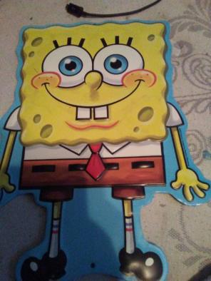 Spongebob metal wall hanging