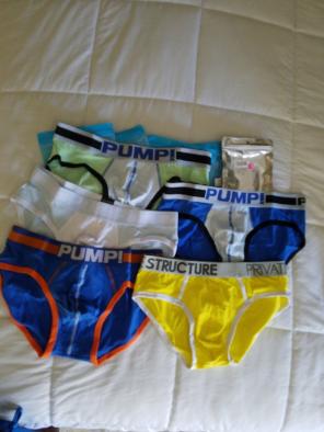 Sz-L PUMP Briefs 5 Pairs
