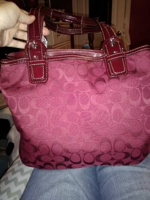 Authentic Coach Purse Large purse