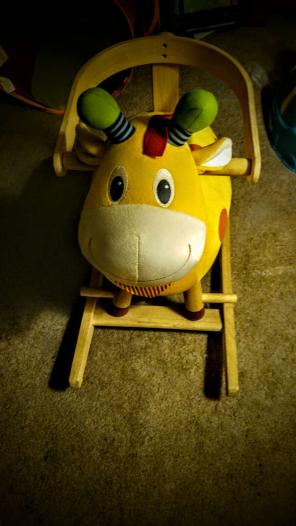 Like New Giraffe Rocker