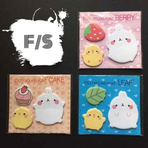Molang sticky notes