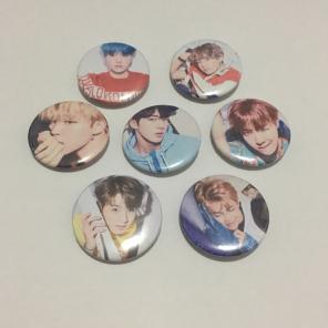 BTS Love Yourself Button Pin Set (7Pins)