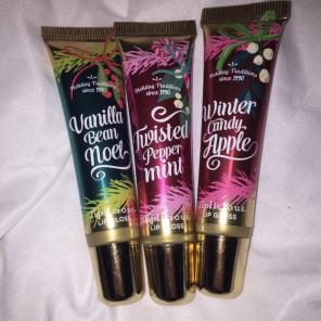 bath and body works holiday liplicious
