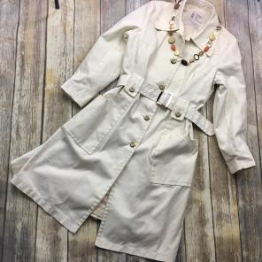 London Fog Stunning Long Trench Coat