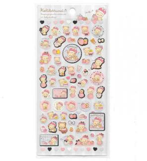 Kawaii Korilakkuma sticker sheet