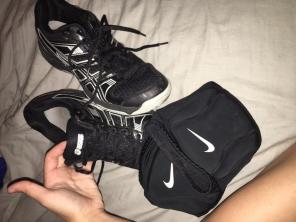 Volleyball Shoes And Pads