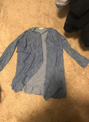 Denim Trench