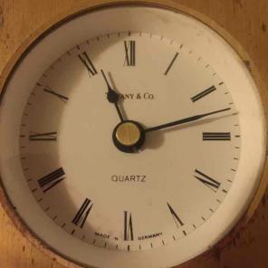 Tiffany & Co mantle clock
