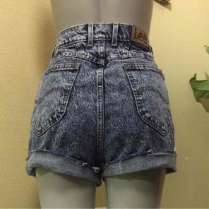 VINTAGE MOM'S SHORTS HIGH-WAIST 14 MED