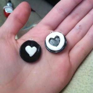 Best friend Oreo charms