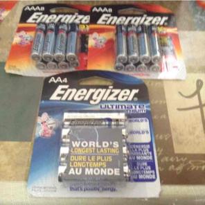 16 Triple A & 4 Double A Batteries