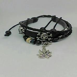 Skull and Crossbones Bracelet