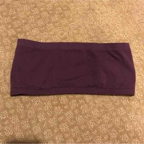 Plum purple Last Tango bandeau top