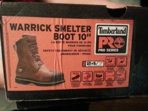 Warrick Smelter Boot 10"