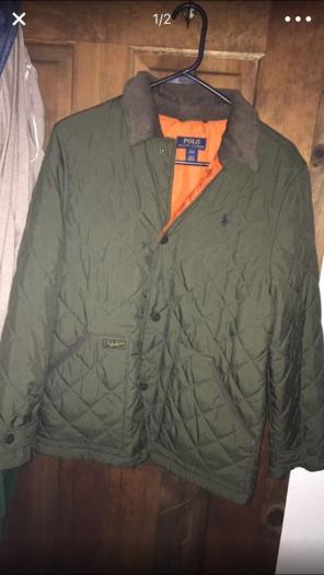 Olive Green Polo Jacket