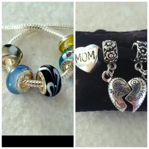 Authentic pandora signature pendant 925