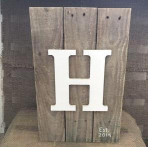 Personalized Wood Pallet Wedding Sign