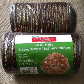 2 mesh ribbon