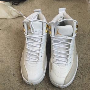 Air Jordan 12 OVO White.