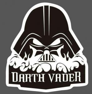 Darth Vader sticker decal