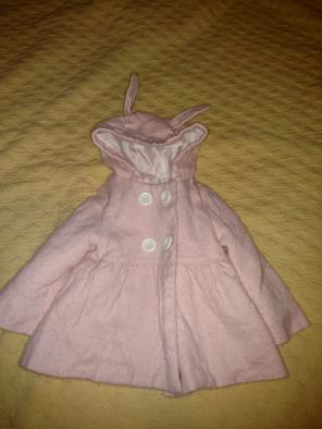 12 month girls fall jacket bunny ears