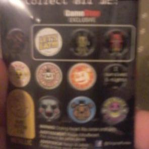You get 3 pins 2 mystery the one in pic2