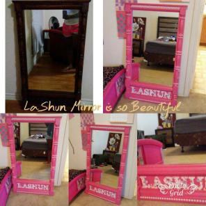Custom mirror for girl or boy
