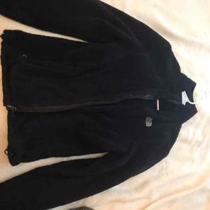 North Face fuzzy jacket