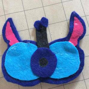 Stitch and Scrump hair clips