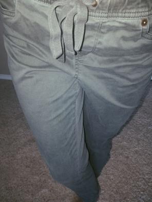 Forever21 canvas olive pants