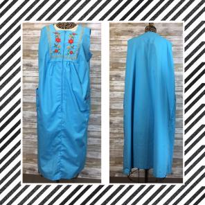 60's Lane Bryant A-Line Jumper Mod Dress