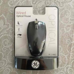 New General Electric USB Wired Mouse