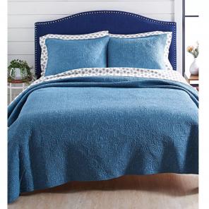 Chambray Quilt 3pc Set King Size