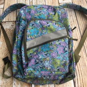 L Bean Handbags Mercari Ll Bean Pastel Fl Print Bookbag