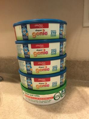 5 Diaper Genie Refills