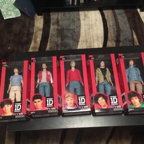 Unopened One Direction Collector Dolls