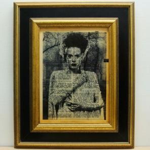 Bride of Frankenstein dictionary print