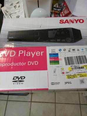 Sanyo dvd player new in box