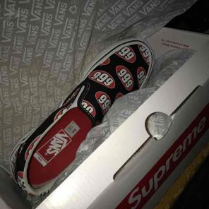 Vans x Supreme Slip-Ons "666"