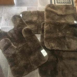 Bath Matts - Dark Brown