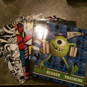 School folders - Monsters Inc. - Britto