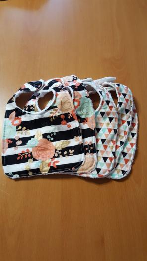 Custom made baby bibs.
