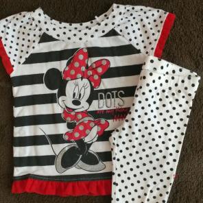 2t Minnie mouse outfit